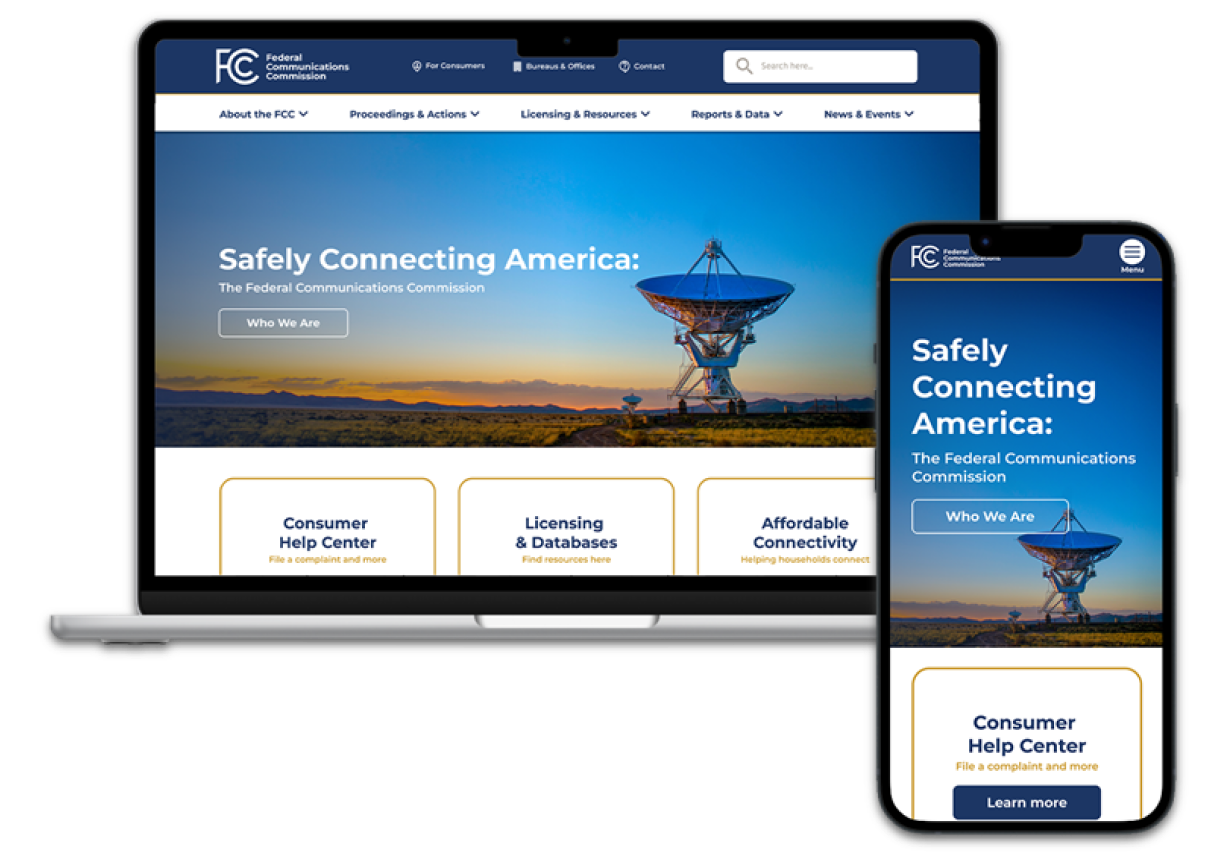 FCC Website Redesign